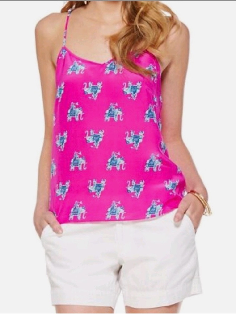Lily Pulitzer Dusk Silk Cami Top * RARE*
